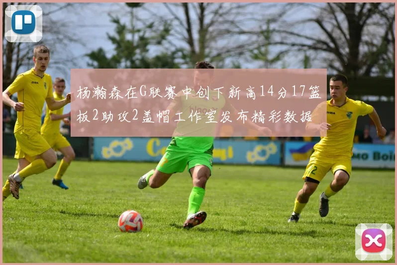 杨瀚森在G联赛中创下新高14分17篮板2助攻2盖帽工作室发布精彩数据海报