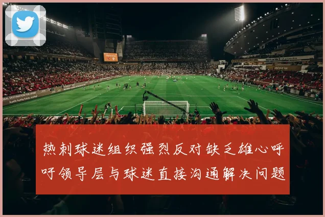 热刺球迷组织强烈反对缺乏雄心呼吁领导层与球迷直接沟通解决问题